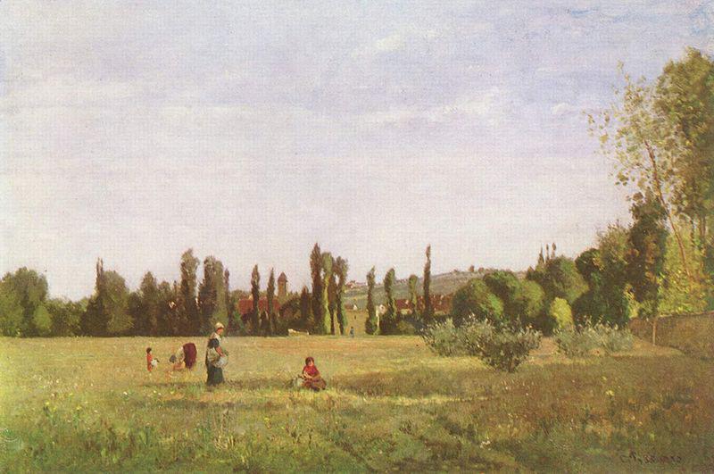 Camille Pissarro La Varenne-de-St.-Hilaire Germany oil painting art